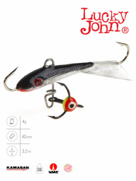 Балансир Lucky John FIN 3 с тр. 40мм/13H блистер