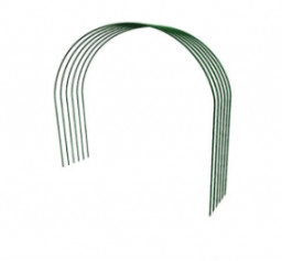 Дуги Парниковые 1,2 х 1 х 6 шт 3 м труба металл в ПВХ d=10 мм Урожайная сотка