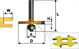 Фреза кромочная фальцевая ЭНКОР 50,8*2 мм