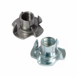 Гайка М5 *8 мм крыльчатая врезная DIN 1624