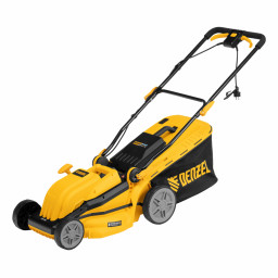 Газонокосилка электрическая GMC-1800, шир. 38см, 1800 Вт, 6 уров., травосб. 35 л Denzel
