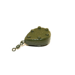 Груз ПЛЮШКА с вертл. зел. цв. 080г