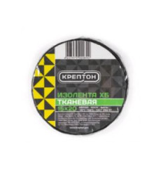 Изолента ХБ 15мм/20м черная КРЕПТОН