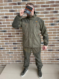 Костюм демисезонный Бизон -15, норвегия, хаки Taygerr