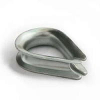 Коуш D-14 мм. для стальных канатов DIN6899