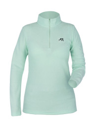 Куртка-анорак флисовая женская, мятный Покров