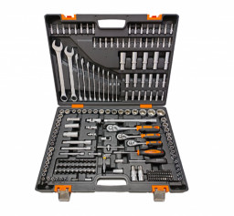 Набор инструментов 1/2" 1/4" CrV в кейсе 216 предметов ВИХРЬ