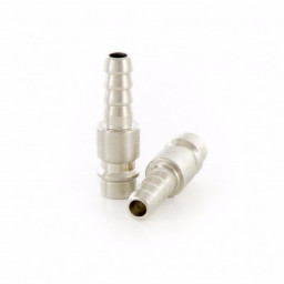 Ниппель быстросъемный (папа) со штуцером "ёлка" под шланг 6мм, 2 шт Stels