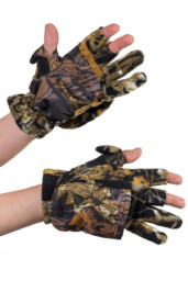 Перчатки Рыбака, флис, темный лес Хольстер