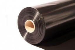 Пленка ПВД 80 мкм черная  шир 3м (100м) стоимость погонного метра