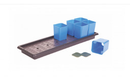 Поддон для рассады 600*190*50 с дренажной решеткой