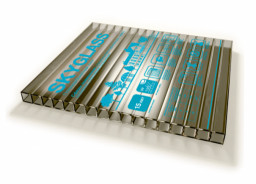 Поликарбонат сотовый SKYGLASS 8мм бронзовый 2,1*6