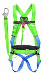 Пояс предохранительный ПП 2 аАЖ амортизатор КРЕПЫЖ