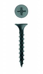 Саморез 3,5*45 потай оксид крупный шаг КРЕПЫЖ ( 20 шт/уп)