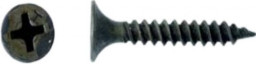 Саморез 4,8*152(150) потай оксид частая резьба
