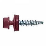 Саморез 4,8*70 ш/гр. кровельный красно-коричневый RAL3011