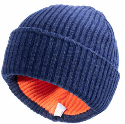 Шапка СИБИРСКИЙ СЛЕДОПЫТ-IRBIS двусторонняя (цв. оранжевый/серо-голубой), с отворотом, акрил