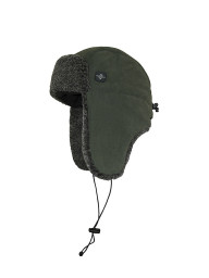 Шапка зимняя Енот оливковый Покров