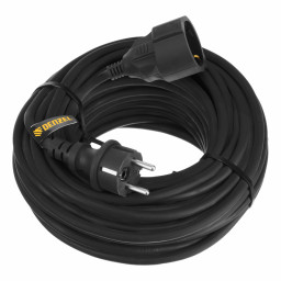 Удлинитель-шнур силовой Top Series, КГТТ, 20м, 1 розетка, 3 x 1,5 мм Denzel